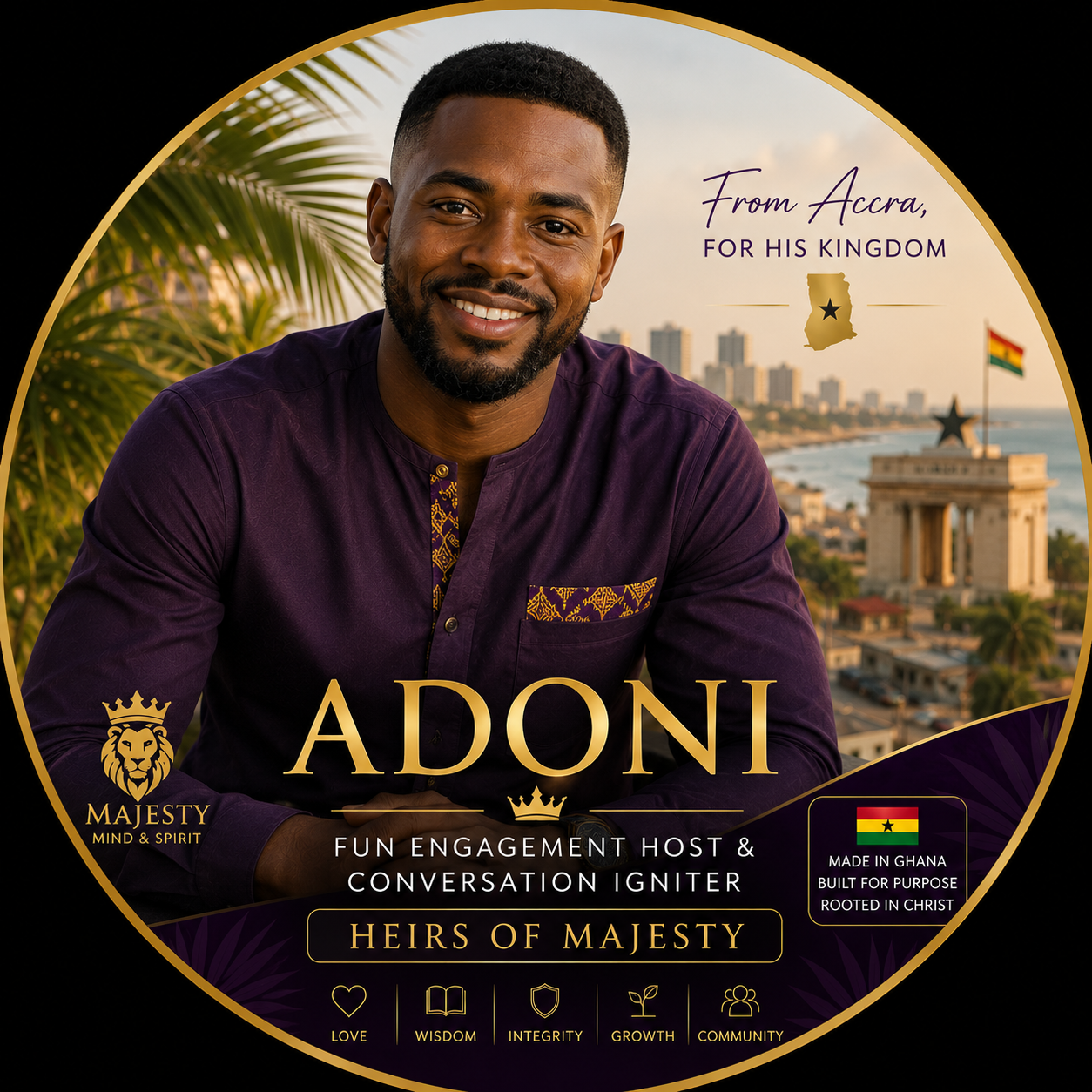 Adoni, your Majesty Game Room host